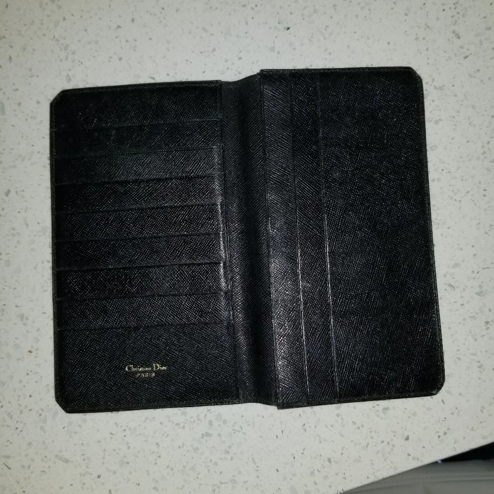 Authentic Dior Black Long Wallet - Picture 6 of 9